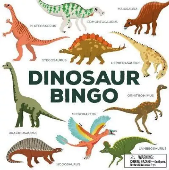 Изображение Игра Dinosaur Bingo