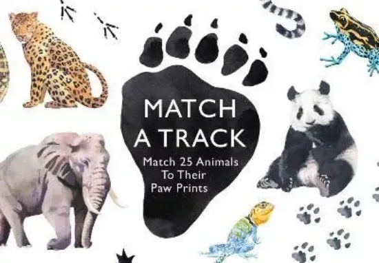 Зображення Книга Match a Track : Match 25 Animals to Their Paw Prints