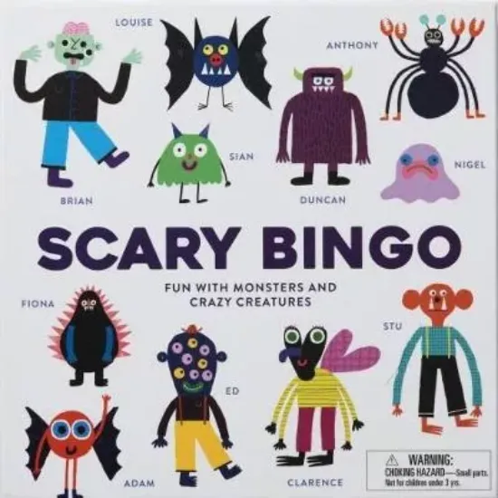 Зображення Книга Scary Bingo : Fun with Monsters and Crazy Creatures