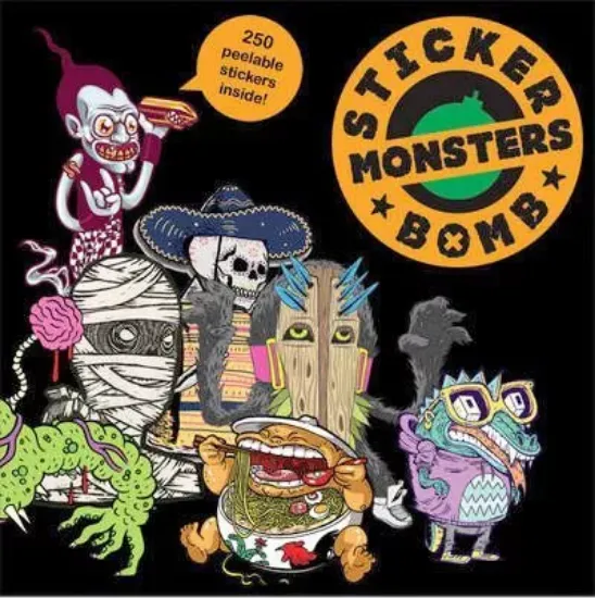 Изображение Книга Stickerbomb Monsters