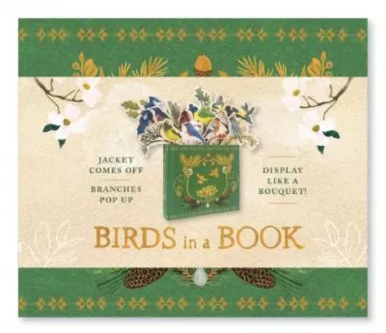Зображення Книга Birds in a Book (A Bouquet in a Book): Jacket Comes Off. Branches Pop Up. Display Like a Bouquet!
