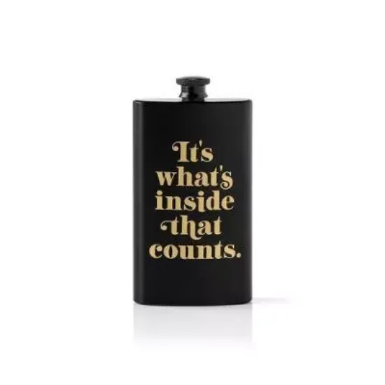 Зображення Книга It's What's Inside That Counts Pocket Flask
