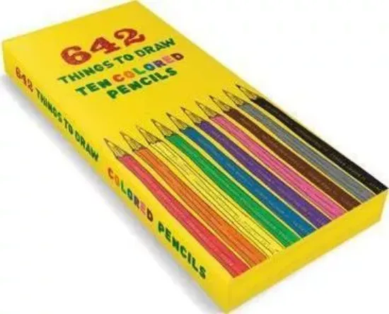 Зображення Книга 642 Things to Draw Colored Pencils