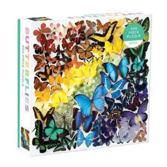 Зображення Пазл Rainbow Butterflies 500 Piece Puzzle