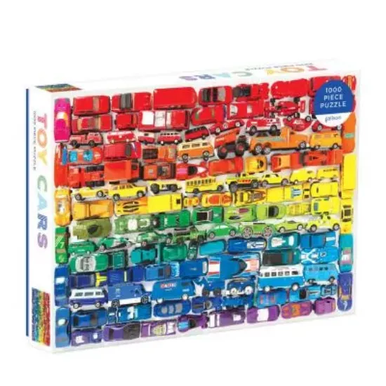 Зображення Пазл Rainbow Toy Cars 1000 Piece Puzzle