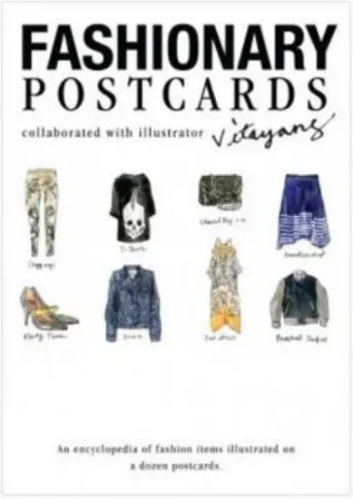 Зображення Fashionary Postcards : Illustrated by Vita Yang