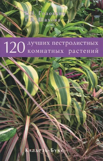 Изображение Книга 120 лучших пестролистных комнатных растений