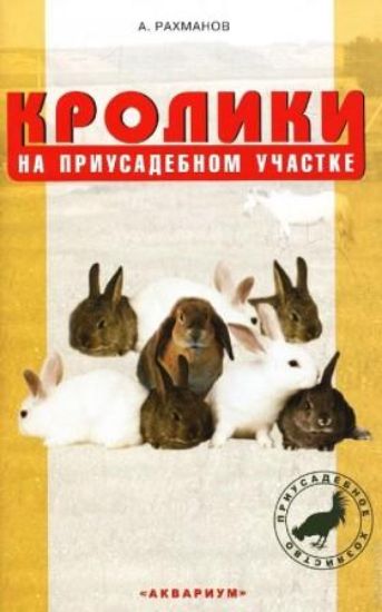 Книга Кролики на приусадебном участке. Автор Рахманов А. И.