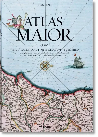 Книга Joan Blaeu. Atlas Maior of 1665. Издательство Taschen