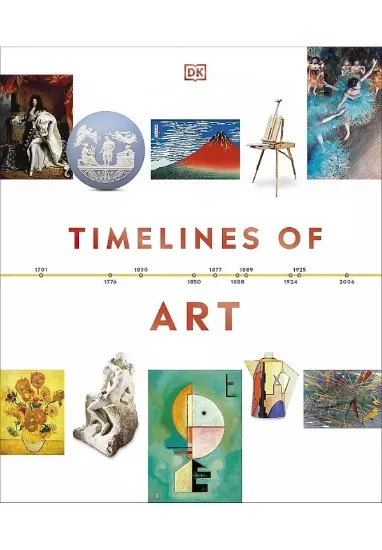 Книга Timelines of Art. Автор DK