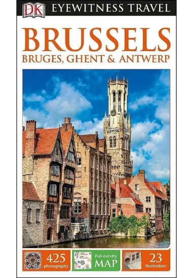 Книга Travel Guide Brussels, Bruges, Ghent and Antwerp. Автор DK