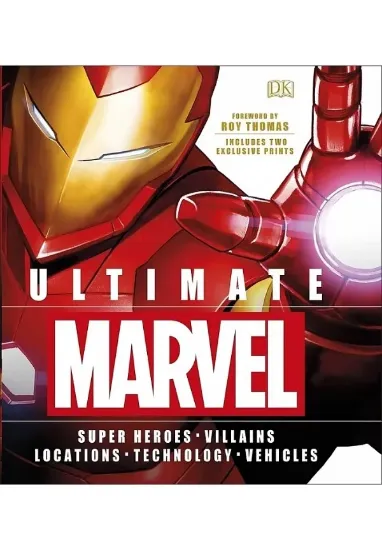 Книга Ultimate Marvel: Includes two exclusive prints. Автор DK